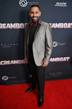 Hollywood, CA USA - 26 Mart 2025: Steven Lamorte Screamboat filminin galasına katıldı