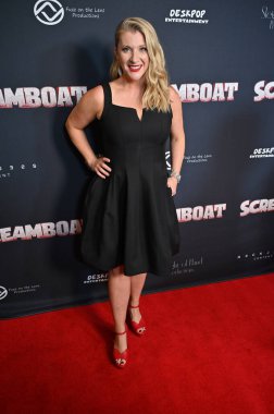 Hollywood, CA USA - 26 Mart 2025: Amy Schumacher Screamboat filminin galasına katıldı