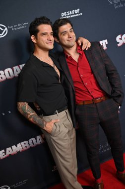 Hollywood, CA USA - 26 Mart 2025: Tyler Posey, Jesse Posey Screamboat filminin galasına katıldı