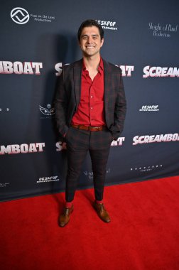 Hollywood, CA USA - 26 Mart 2025: Jesse Posey Screamboat filminin prömiyerine katıldı