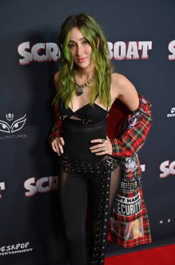 Hollywood, CA USA - 26 Mart 2025: Phem Screamboat filminin galasına katıldı