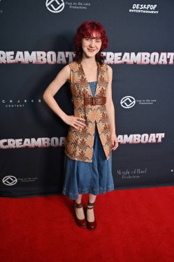 Hollywood, CA USA - 26 Mart 2025: Charlotte Riggs Screamboat filminin galasına katıldı