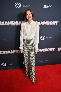 Hollywood, CA USA - 26 Mart 2025: Kelly May Screamboat filminin galasına katıldı