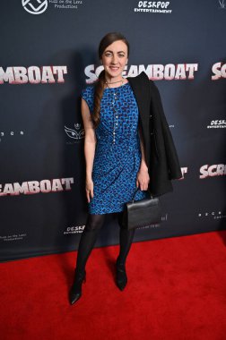 Hollywood, CA USA - 26 Mart 2025: Amber Martinez Screamboat filminin galasına katıldı