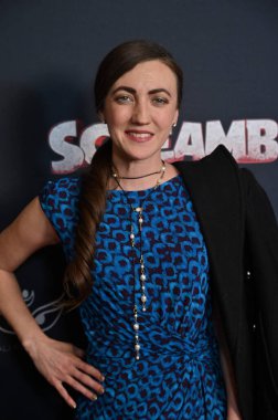 Hollywood, CA USA - 26 Mart 2025: Amber Martinez Screamboat filminin galasına katıldı