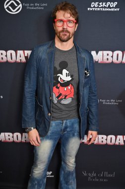 Hollywood, CA USA - 26 Mart 2025: Josh Kelly Screamboat filminin galasına katıldı