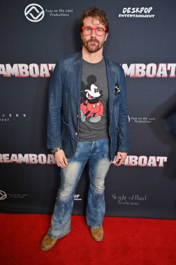 Hollywood, CA USA - 26 Mart 2025: Josh Kelly Screamboat filminin galasına katıldı