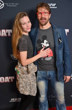 Hollywood, CA USA - 26 Mart 2025: Chloe Lanier, Josh Kelly Screamboat filminin galasına katıldı