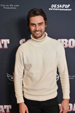 Hollywood, CA USA - 26 Mart 2025: Stephen Manas Screamboat filminin galasına katıldı