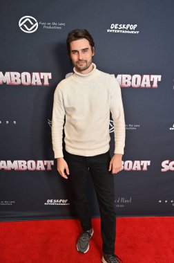 Hollywood, CA USA - 26 Mart 2025: Stephen Manas Screamboat filminin galasına katıldı