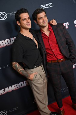 Hollywood, CA USA - 26 Mart 2025: Tyler Posey, Jesse Posey Screamboat filminin galasına katıldı