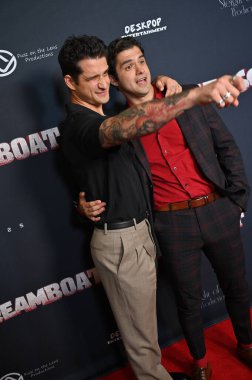 Hollywood, CA USA - 26 Mart 2025: Tyler Posey, Jesse Posey Screamboat filminin galasına katıldı