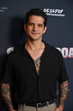 Hollywood, CA USA - 26 Mart 2025: Tyler Posey Screamboat filminin galasına katıldı