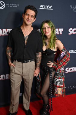 Hollywood, CA USA - 26 Mart 2025: Tyler Posey, Phem Screamboat filminin galasına katıldı
