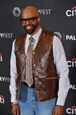 Hollywood, CA USA - 28 Mart 2025: Carl Clemons-Hopkins PaleyFest LA Hacks 'a katıldı.
