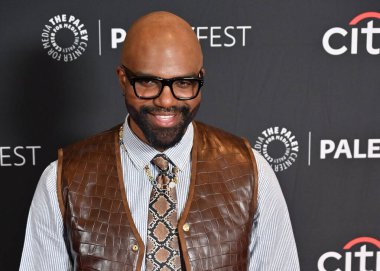 Hollywood, CA USA - 28 Mart 2025: Carl Clemons-Hopkins PaleyFest LA Hacks 'a katıldı.