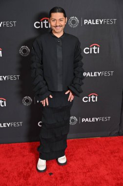 Hollywood, CA USA - 28 Mart 2025: Mark Indelicato PaleyFest LA Hacks 'a katıldı.
