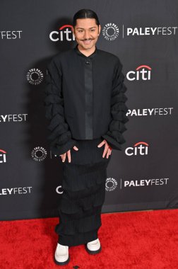 Hollywood, CA USA - 28 Mart 2025: Mark Indelicato PaleyFest LA Hacks 'a katıldı.