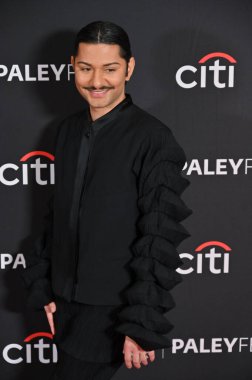 Hollywood, CA USA - 28 Mart 2025: Mark Indelicato PaleyFest LA Hacks 'a katıldı.