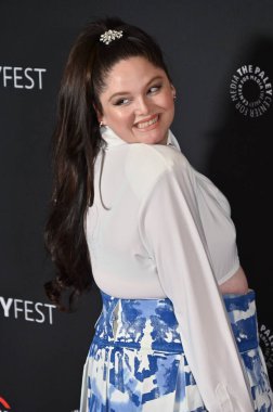 Hollywood, CA USA - 28 Mart 2025 Megan Stalter PaleyFest LA Hacks 'a katıldı.