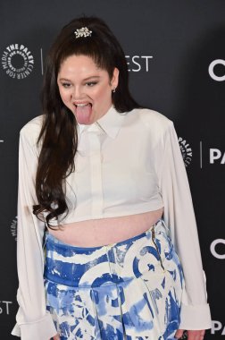 Hollywood, CA USA - 28 Mart 2025 Megan Stalter PaleyFest LA Hacks 'a katıldı.