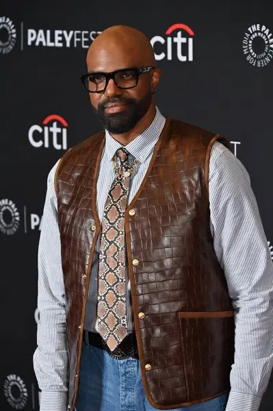 Hollywood, CA USA - 28 Mart 2025: Carl Clemons-Hopkins PaleyFest LA Hacks 'a katıldı.