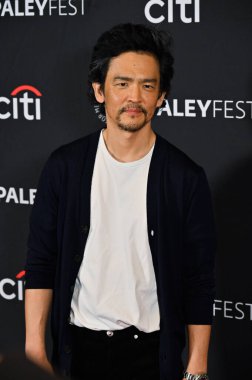Hollywood, CA / USA - 29 Mart 2025: John Cho PaleyFest LA Poker Face 'e katıldı.