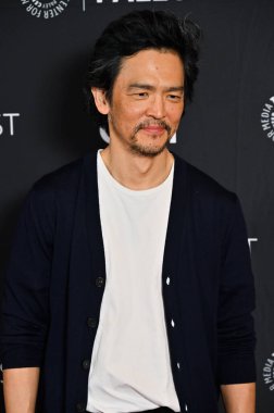 Hollywood, CA / USA - 29 Mart 2025: John Cho PaleyFest LA Poker Face 'e katıldı.