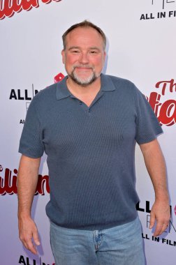 Hollywood, CA USA - 10 Nisan 2025: David DeLuise, The Italians filminin galasına katıldı