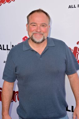 Hollywood, CA USA - 10 Nisan 2025: David DeLuise, The Italians filminin galasına katıldı