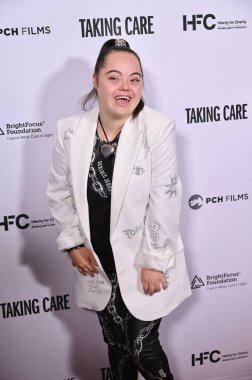 Los Angeles, CA USA - 16 Nisan 2025: Madison Tevlin Take Care filminin prömiyerine katıldı