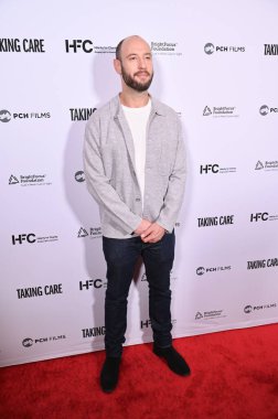 Los Angeles, CA USA - 16 Nisan 2025: Evan Goldberg Take Care filminin prömiyerine katıldı