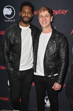 Beverly Hills, CA USA - 23 Nisan 2025: Nelson Moses Lassiter, Nick Theurer Final Recovery 'nin ilk gösterimine katıldı