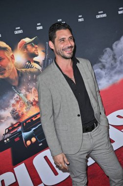 Culver City, CA USA - 29 Nisan 2025: Matias Desiderio, The Clouds namı diğer Las Nubes 'un galasına katıldı