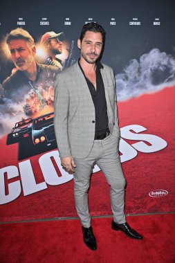 Culver City, CA USA - 29 Nisan 2025: Matias Desiderio, The Clouds namı diğer Las Nubes 'un galasına katıldı