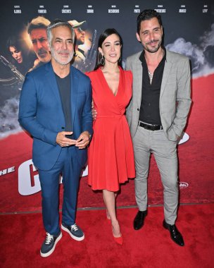 Culver City, CA USA - 29 Nisan 2025 Guillermo Zapata, Matias Desiderio, Andrea Rincon The Clouds namı diğer Las Nubes 'un galasına katıldı.