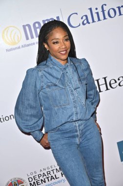 Beverly Hills, CA USA - 8 Mayıs 2025: Tiffany Haddish 2025 NAMI Akıl Sağlığı Galasına katıldı
