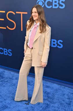 Hollywood, CA USA - 7 Mayıs 2025: Drew Barrymore CBS Festivali 2025 'e katıldı
