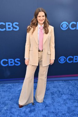 Hollywood, CA USA - 7 Mayıs 2025: Drew Barrymore CBS Festivali 2025 'e katıldı