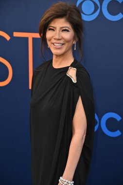 Hollywood, CA USA - 7 Mayıs 2025: Julie Chen Moonves CBS Festivali 2025 'e katıldı