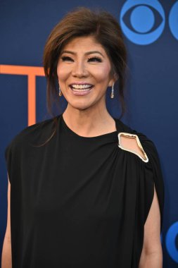 Hollywood, CA USA - 7 Mayıs 2025: Julie Chen Moonves CBS Festivali 2025 'e katıldı
