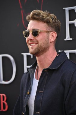 Hollywood, CA USA - 12 Mayıs 2025: Harry Jowsey Final Destination Bloodlines 'ın prömiyerine katıldı