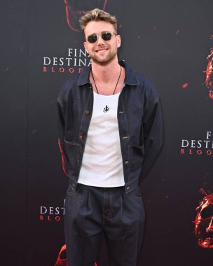 Hollywood, CA USA - 12 Mayıs 2025: Harry Jowsey Final Destination Bloodlines 'ın prömiyerine katıldı