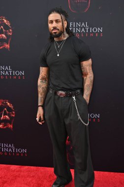 Hollywood, CA USA - 12 Mayıs 2025: Dom Gabriel Final Destination Bloodlines 'ın galasına katıldı