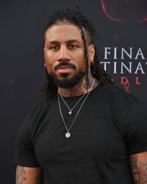 Hollywood, CA USA - 12 Mayıs 2025: Dom Gabriel Final Destination Bloodlines 'ın galasına katıldı