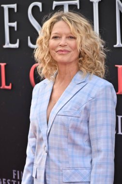 Hollywood, CA USA - 12 Mayıs 2025: Amanda Detmer Son Durak Kan Hattının prömiyerine katıldı