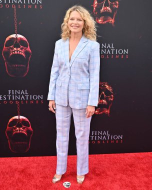 Hollywood, CA USA - 12 Mayıs 2025: Amanda Detmer Son Durak Kan Hattının prömiyerine katıldı