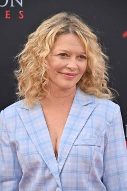 Hollywood, CA USA - 12 Mayıs 2025: Amanda Detmer Son Durak Kan Hattının prömiyerine katıldı