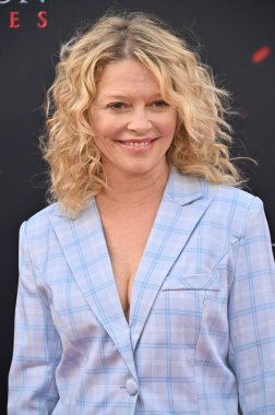 Hollywood, CA USA - 12 Mayıs 2025: Amanda Detmer Son Durak Kan Hattının prömiyerine katıldı