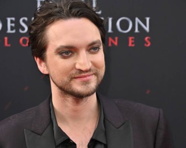 Hollywood, CA USA - 12 Mayıs 2025: Richard Harmon Final Destination Bloodlines 'ın prömiyerine katıldı